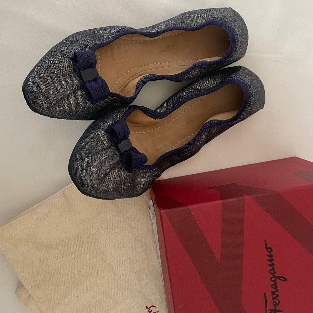 Ferraragamo My Joy Ballet Flats Box & Bag